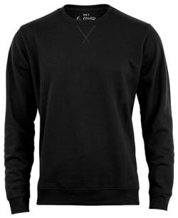 Cotton Prime Unisex Sweatshirt Pullover für Damen und Herren, Schwarz, Gr. M von Cotton Prime