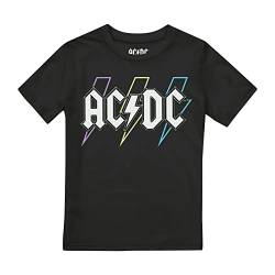 Cotton Soul ACDC Trip Bolt Jungen T-Shirt, Schwarz, Schwarz , S von Cotton Soul