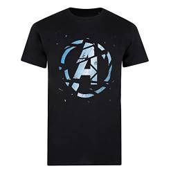 Cotton Soul Avengers Marvel - Avengers Shattered - Herren T-Shirt, Schwarz , XL von Cotton Soul