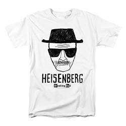 Cotton Soul Breaking Bad Heisenberg Unisex T-Shirt Weiß, weiß, S von Cotton Soul