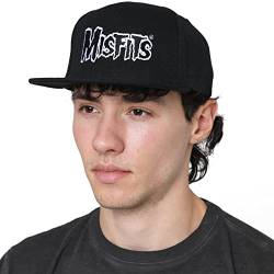 Cotton Soul Caps-Kollektion, Misfits Logo, Schwarz, Einheitsgröße von Cotton Soul