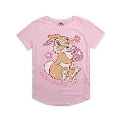 Cotton Soul Disney Bambi Thumper Miss Bunny Damen Fashion T-Shirt, Hellrosa, LRG von Cotton Soul