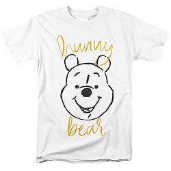 Cotton Soul Disney Winnie The Pooh Honey Bear Damen T-Shirt, Weiß, LRG von Cotton Soul