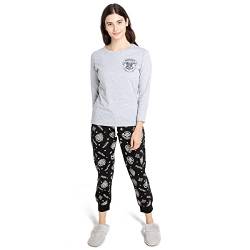 Cotton Soul Harry Potter Wappen Damen Pyjama-Set, mehrfarbig, multi, 36 von Cotton Soul