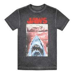 Cotton Soul Jaws Punk Poster Mens T Shirt, Vintage Black, Large von Cotton Soul