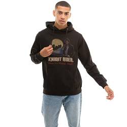 Cotton Soul Knight Rider - Knight Rider Herren Pullover Hoodie, Schwarz , M von Cotton Soul