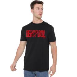 Cotton Soul Marvel Deadpool Bang Herren T-Shirt, Schwarz, XLG von Cotton Soul