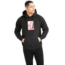 Cotton Soul Marvel Logo - Block Break - Herren Pullover Hoodie, Schwarz , L von Cotton Soul