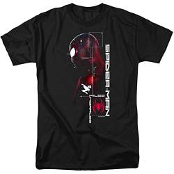 Cotton Soul Marvel Spiderman Crawler Unisex T-Shirt, Schwarz, Schwarz , XL von Cotton Soul