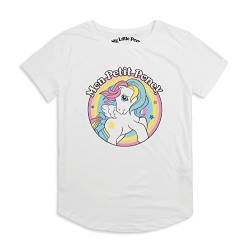 Cotton Soul My Little Pony Mon Petit Circle Damen-T-Shirt, Weiß, White, Large von Cotton Soul