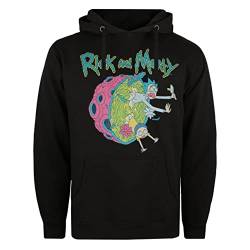 Cotton Soul Pop Culture Herren Hoodies, Schwarz - Rick & Morty Cell, M von Cotton Soul