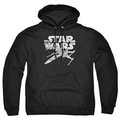 Cotton Soul Star Wars X-Wing Logo Hoodie schwarz, Schwarz , M von Cotton Soul