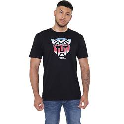 Cotton Soul Transformers Logo Unisex T-Shirt Schwarz, Schwarz , M von Cotton Soul