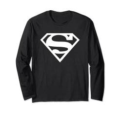 Superman Logo Langarmshirt von Cotton Soul