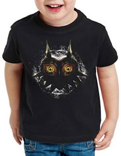 CottonCloud Majora's Mask T-Shirt für Kinder n64 link Ocarina lite, Größe:164 von CottonCloud