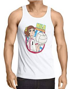 CottonCloud Mila Superstar Herren Tank Top Volleyball Team Japan, Größe:XL von CottonCloud