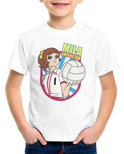 CottonCloud Mila Superstar T-Shirt für Kinder Volleyball Team Japan, Größe:152 von CottonCloud