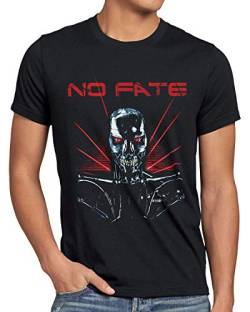 CottonCloud No Fate Herren T-Shirt Terminator Skynet, Größe:S von CottonCloud