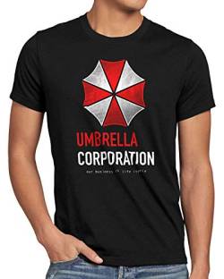 CottonCloud Umbrella Business Herren T-Shirt Evil Virus epidemie Zombie, Größe:3XL von CottonCloud