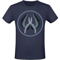 Counter-Strike - Gaming T-Shirt - 2 - CT-Faction - S bis XXL - für Männer - Größe L - blau  - EMP exklusives Merchandise! von Counter-Strike