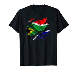 SOUTH AFRICA Flag Südafrika T-Shirt von Country Flag Shirts JG