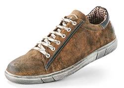 Maddox Herren Trachten Schuhe Sneaker Siegfried - Wood Nappato Gr. 43 von Country Maddox