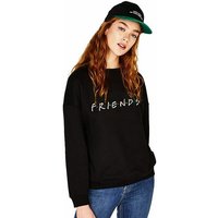 Couples Shop Sweater Friends Damen Pullover mit modischem Logoprint, lustiger Spruch von Couples Shop