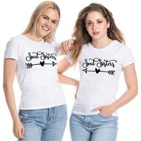 Couples Shop T-Shirt Soulsisters Beste Freunde Damen T-Shirt mit lustigem Spruch von Couples Shop