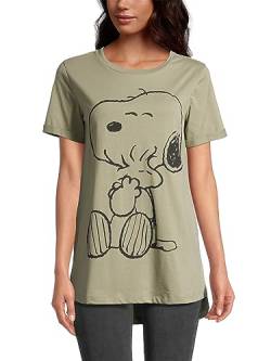 Course Damen Longshirt Snoopy & Woodstock von Course