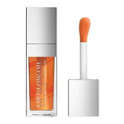 Lip Oil Lipstick Feuchtigkeitsspendende feuchtigkeitsspendende Lip Glaze Transparent Dudu Lip Glass Lip 8ml Lippenpflege Naturkosmetik (c-B, A) von Covermason