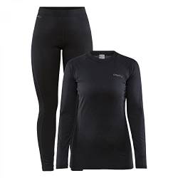 Craft CORE WARM Baselayer Set W Black XS von Craft