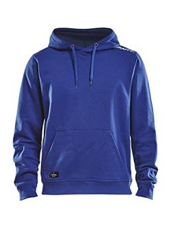 Craft Community Hoodie für Herren | Größe M | Cobalt | Hoodie Herren | Sweatjacke Herren mit Kapuze | Kapuzenpullover | Sweatshirt | Mikrofaser-Baumwolle-Mix von Craft