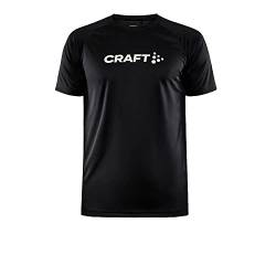 Craft Core Unify Logo T-Shirt Herren schwarz von Craft