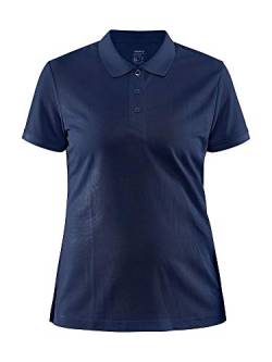 Craft Damen Core Unify Poloshirt Polohemd, Blau, M von Craft