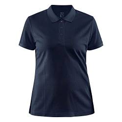 Craft Damen Core Unify Poloshirt Polohemd, blau, M von Craft