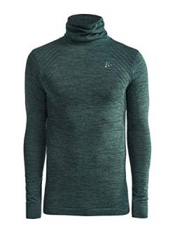 Craft Fuseknit Comfort Turtleneck - Pine/Melange von Craft