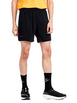 Craft Herren ADV Charge 2-in-1 Stretch Shorts, Schwarz, L von Craft