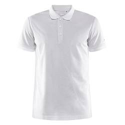 Craft Herren Core Unify Poloshirt Polohemd, weiß, L von Craft