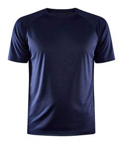 Craft Herren Core Unify Trainings T-Shirt, Marineblau, XS von Craft