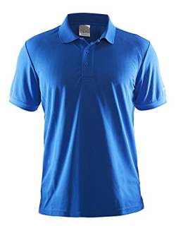 Craft Herren Polo Pique Classic Polohemd, Sweden Blue, S von Craft