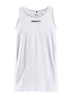 Craft Rush Singlet M White XL von Craft