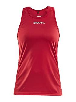 Craft Rush Singlet W Bright RED S von Craft