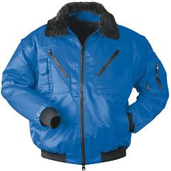 Craftland Pilotenjacke 4 in 1 Blouson, Grössen S-4XL, (L, Kornblau) von Craftland