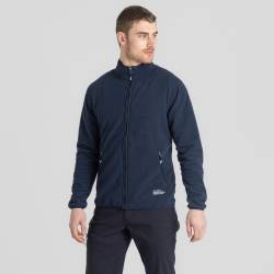 Craghoppers CO2 Renu Fleece mit durchgehendem Reißverschluss für Herren Blue Navy von Craghoppers