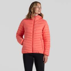 Craghoppers Compresslite VIII Kapuzenjacke für Damen Deep Coral von Craghoppers