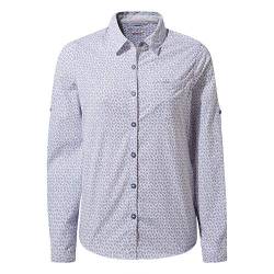 Craghoppers Damen Nl Gisele Lsshirt Hemd, Paradiseb Pr, 10 von Craghoppers