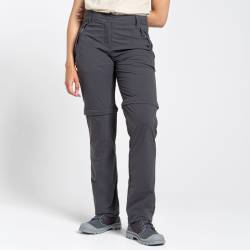 Craghoppers Damen NosiLife Pro II Zip Off Hose Charcoal von Craghoppers