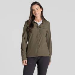 Craghoppers Damen NosiLife Pro Langarmshirt III Wild Olive von Craghoppers