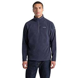 Craghoppers Herren Corey Fleece mit halbem Reißverschluss Pullover Sweater, Dknavy/Bnvym, L von Craghoppers