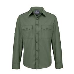 Craghoppers Herren Expert Kiwi L/S Shirt Hemd mit Button-Down-Kragen, Dunkles Zederngrün, 3XL von Craghoppers